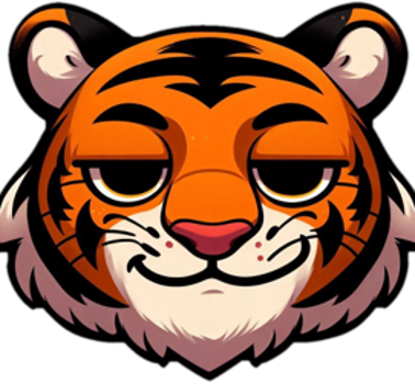 tiger_chill emote for Discord