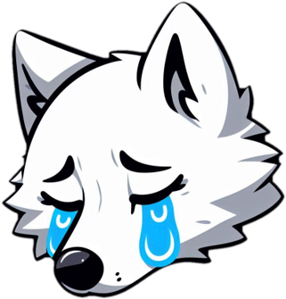 wolf_weep emote for Discord