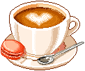 Coffee static emote