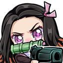 NezukoGun emote for Discord