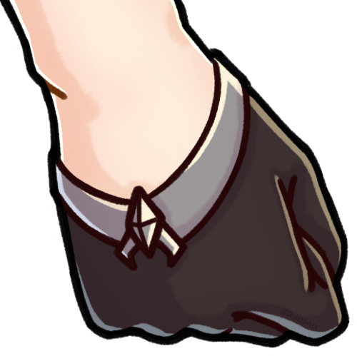 Childe_ClenchFist emote for Discord
