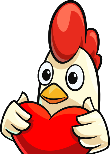 ChickenLove emote for Discord