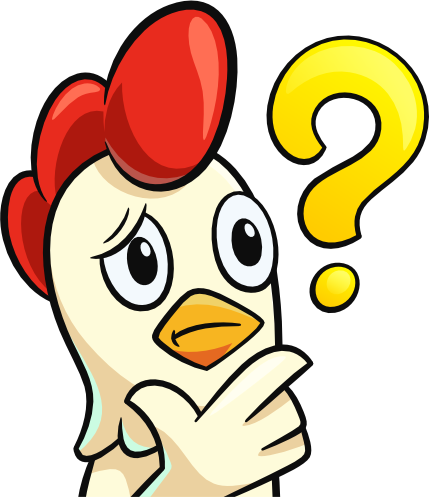 ChickenConfused emote for Discord