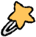 StarHairClip emote for Discord