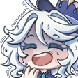 Furina_nervous emote for Discord