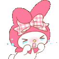 MyMelodyCrying emote for Discord