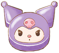Kuromi emote for Discord