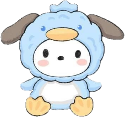 pochacco_plushie emote for Discord