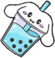 cinnamoroll_bubbletea emote for Discord
