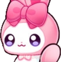 melody_waving emote for Discord