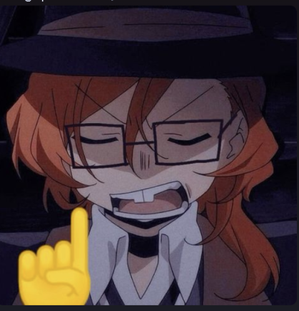 nerd_chuuya emote for Discord