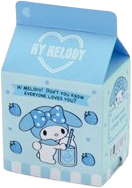 bluemymelodydrink emote for Discord