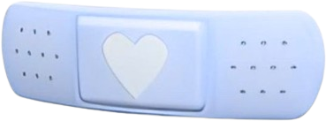 blueheartbandaid emote for Discord