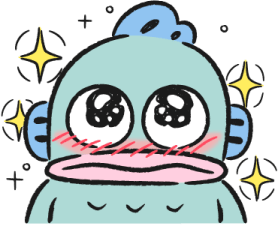 hangyodawnwowcute emote for Discord