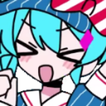 Mesmerizer_Miku_Excited emote for Discord