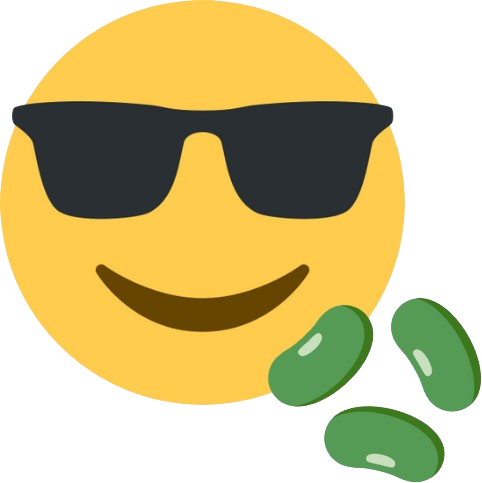 CoolBeans emote for Discord