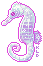 sparkly_seahorse emote for Discord