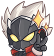 billy_kid_peace emote for Discord