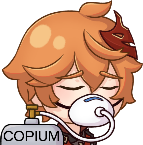 Childe_Copium emote for Discord
