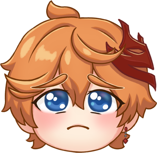 Childe_Plead emote for Discord