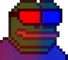 pepe3dglasses emote for Discord