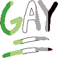 aromantic_gay emote for Discord