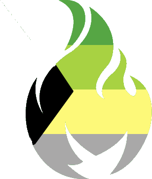 demiromantic_fire emote for Discord