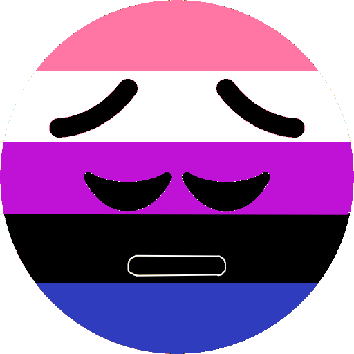 genderfluid_pensive emote for Discord