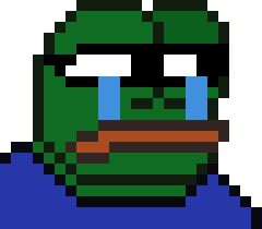 pepesadpixel emote for Discord