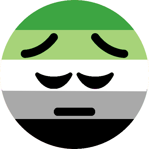 aromantic_pensive emote for Discord