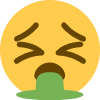 Puking emote for Discord