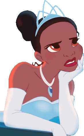TianaEyeroll emote for Discord