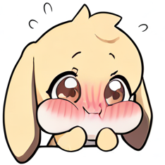 bunny_giggle emote for Discord