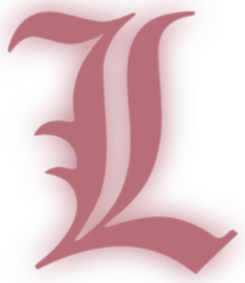 DeathNoteLPinkGold emote for Discord
