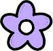 purple_flower emote for Discord