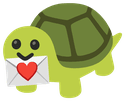 HLoveLetterTurtle emote for Discord