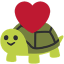 HBigHeartTurtle emote for Discord