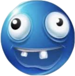 BrainDead_Blueemoji emote for Discord