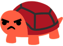 ERedAngryTurtle emote for Discord