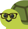 CWNerdTurtle emote for Discord