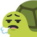 CEUExhalingTurtle emote for Discord
