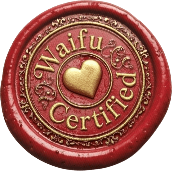 Waifu_Certified_Gold emote for Discord