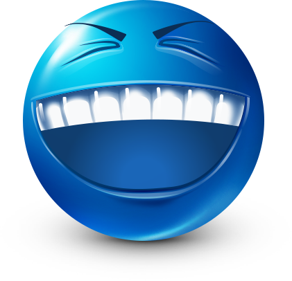 bluemoji_13 emote for Discord