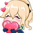 Lovergirl emote for Discord