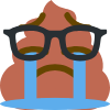 nerd_poop_cry emote for Discord