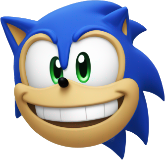 Sonic_Fface emote for Discord