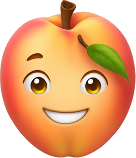 Peach_Grin emote for Discord