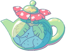 teanusaur emote for Discord