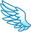 WingBlue emote for Discord