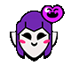 Mortis1_Love_BrawlStars_Pin emote for Discord